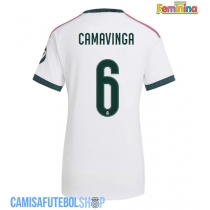 Camisa de time de futebol Real Madrid Eduardo Camavinga #6 Replicas 1º Equipamento Feminina 2026-27 Manga Curta